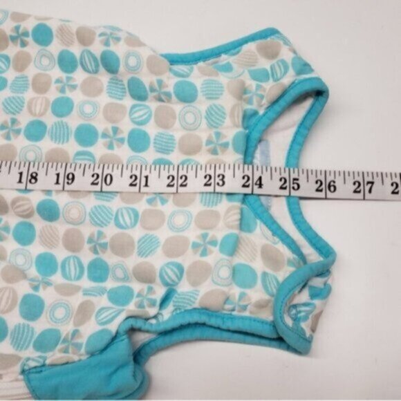 Grobag Cotton Baby Sleep Sack Unisex Size 0-6 Months Blue White Tan - Picture 12 of 13